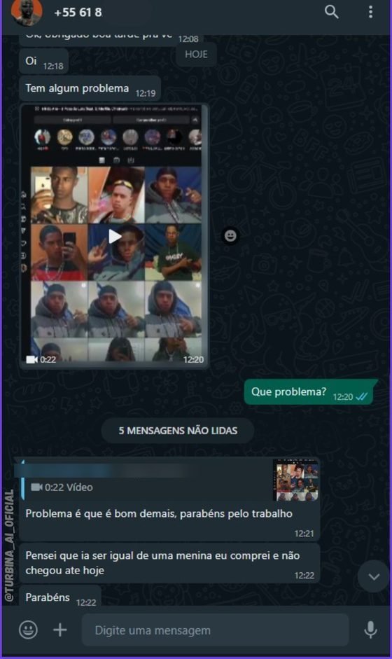 Depoimento de cliente