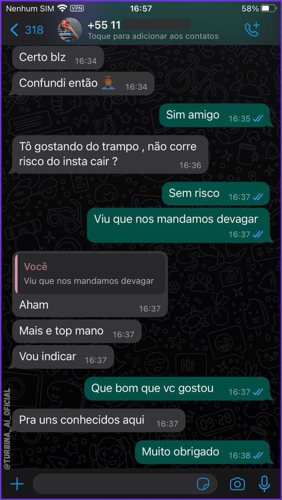 Depoimento de cliente