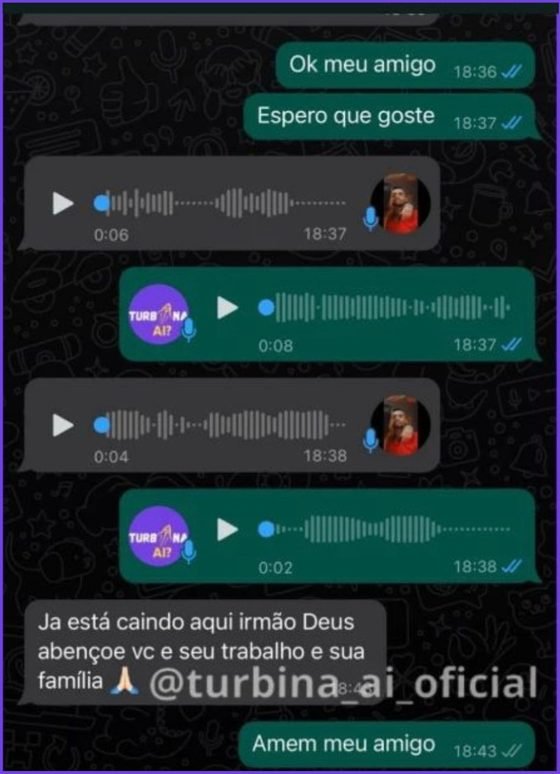 Depoimento de cliente